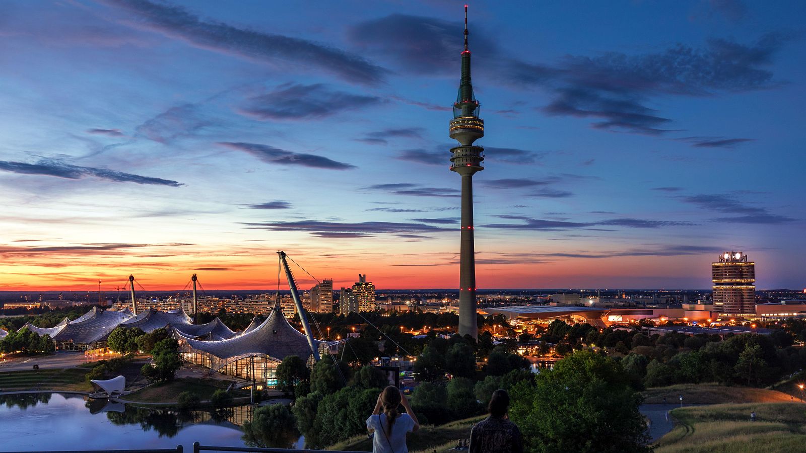 Hoher Freizeitwert: Der Münchner Olympiapark hat ganzjährig so einiges zu bieten.